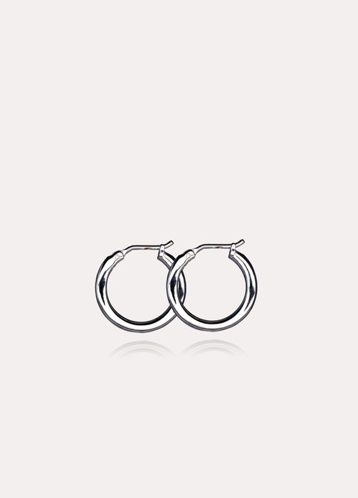 Mindy Silver Hoops